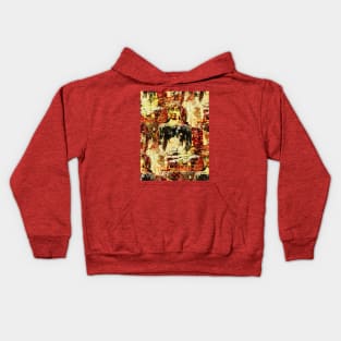 Ancient Buddha - Spiritual Leader Kids Hoodie